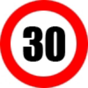 Limitation de vitesse à 30 km/h