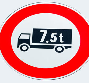 Circulation réglementée des poids-lourds de plus de 7,5 tonnes