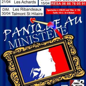Théâtre : Panique au ministère