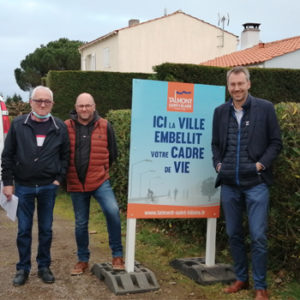 De nouveaux aménagements rue du port de la Guittière