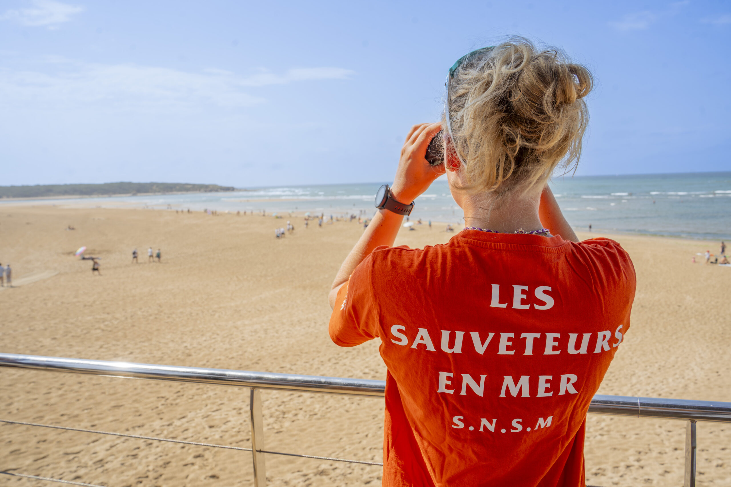 Plage du Veillon - sauveteur en mer - Crédit Ville de Talmont (2)